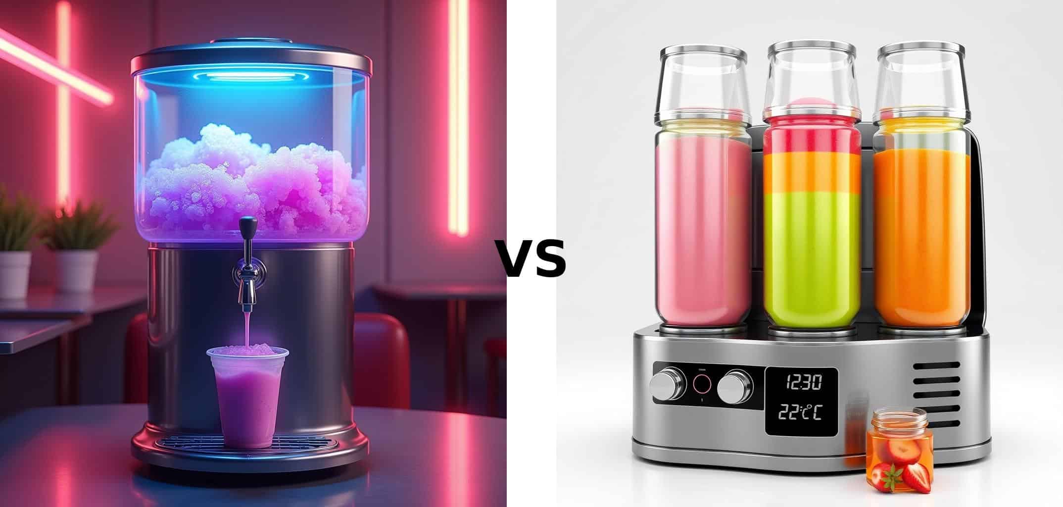3 x 15L Triple Tank vs 1 x 15L Single tank Slush Machine model: what is right for Business